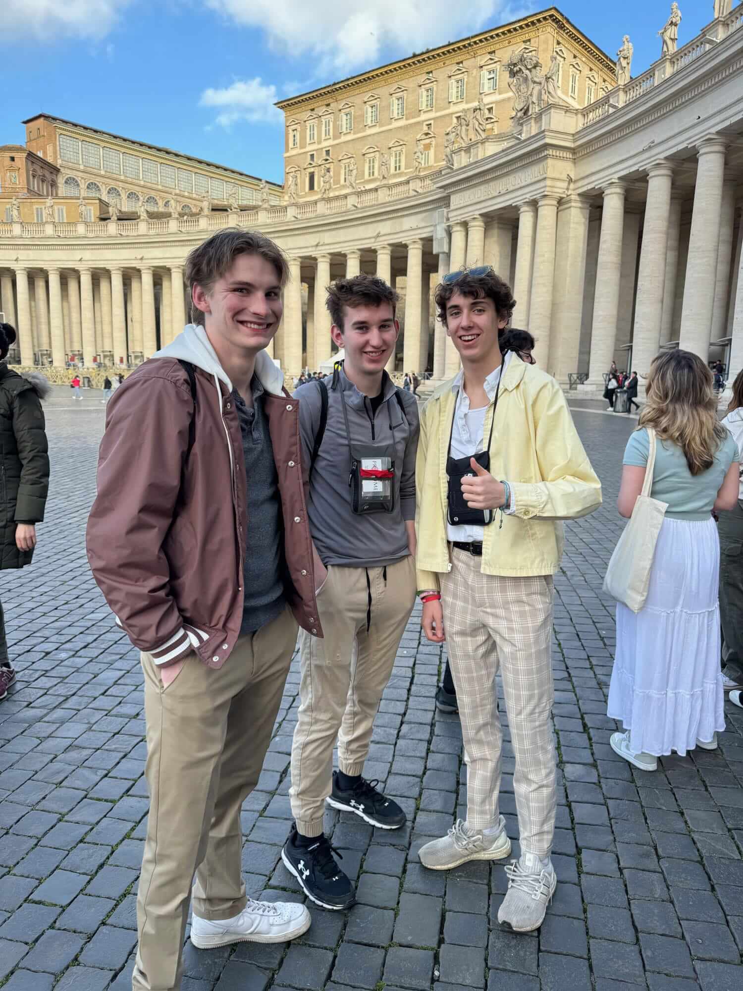 chesterton-academy-buffalo-experience-nav-St-peters-square-on-pilgrimage (1)